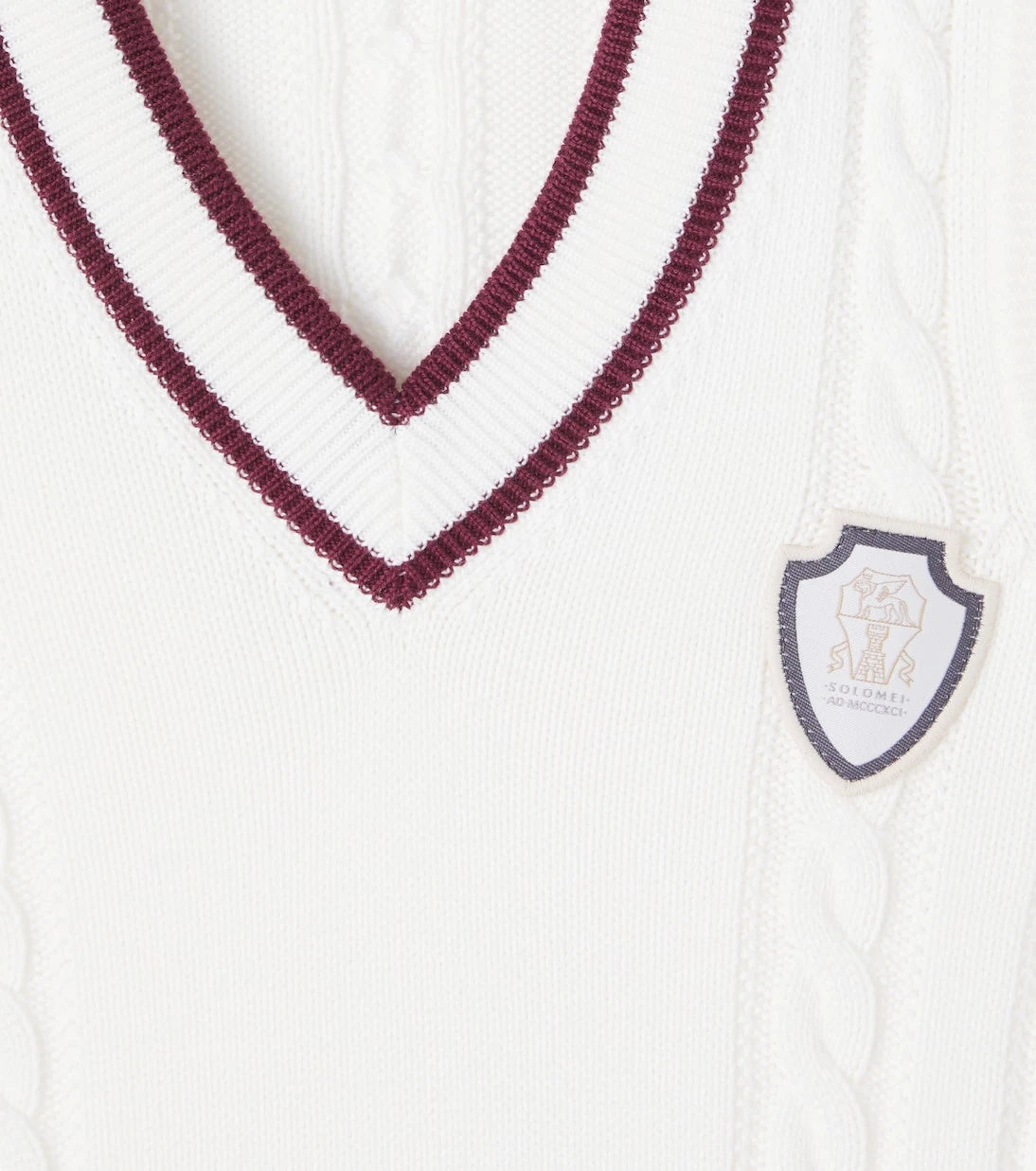 Brunello Cucinelli Kids - Cable-knit cotton vest