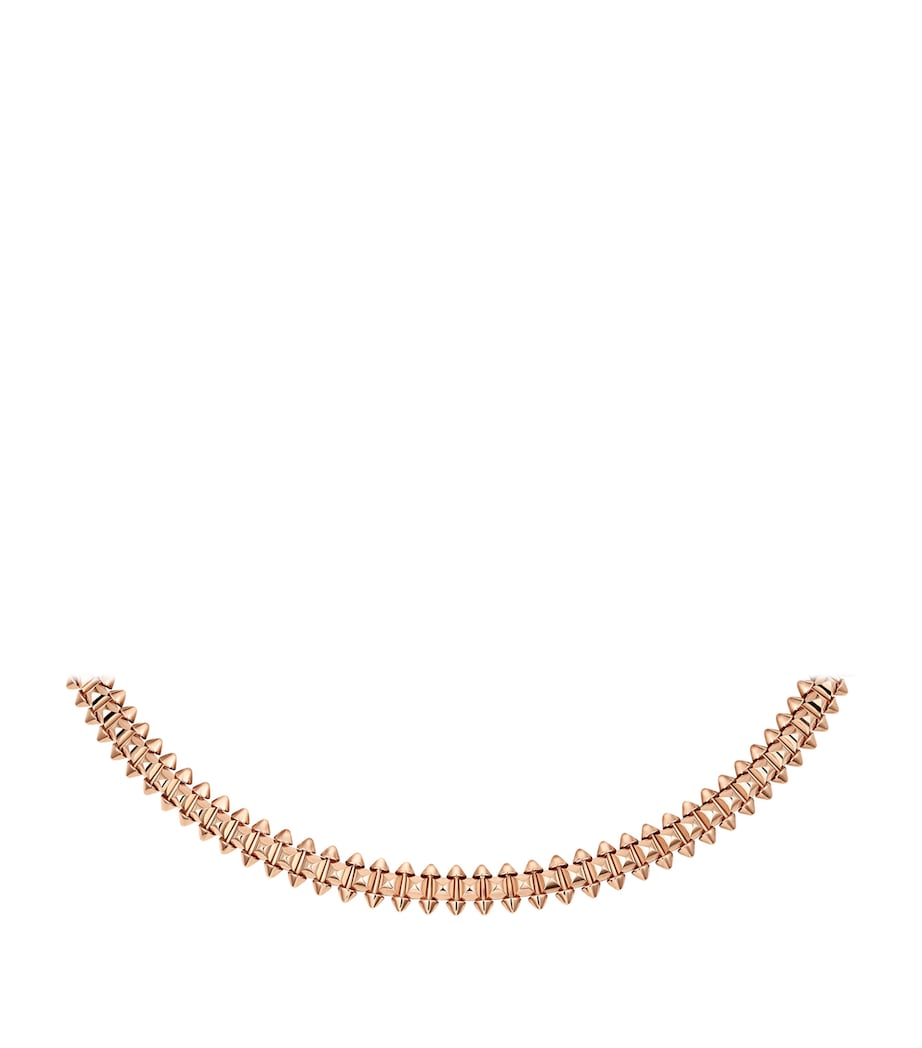 Cartier Flexible Medium Rose Gold Clash de Cartier Necklace
