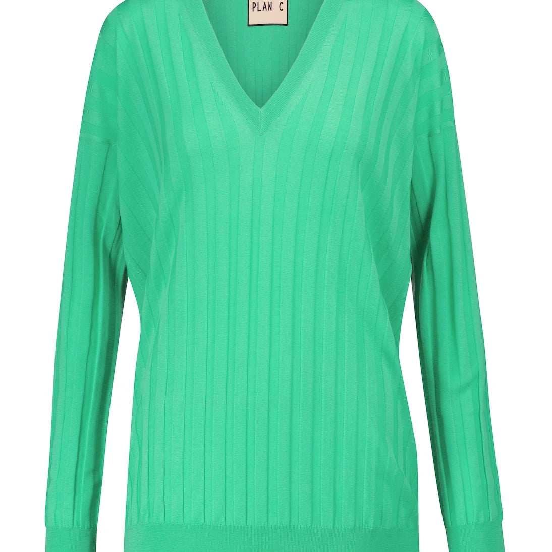 Plan C - Ribbed wool sweater