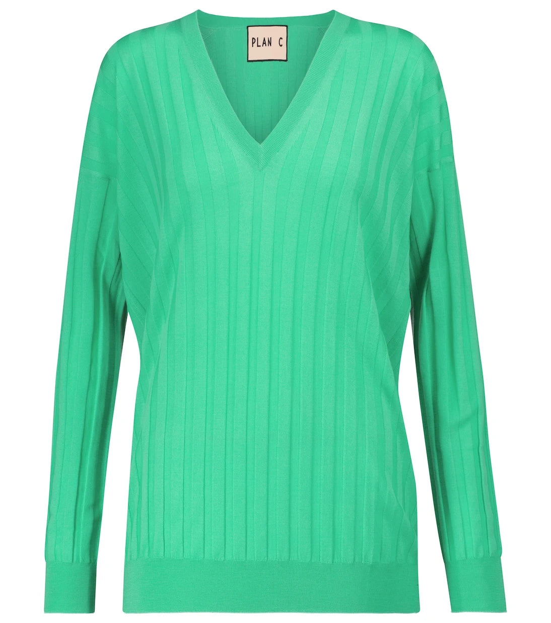 Plan C - Ribbed wool sweater