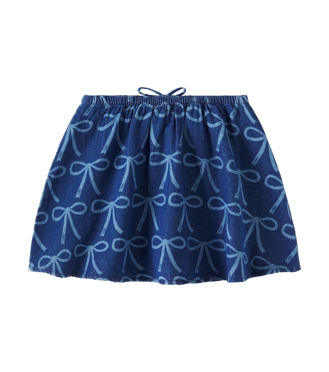 Tinycottons - Bows denim skirt