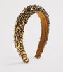 Jennifer Behr Gold Crystal-Embellished Czarina Headband