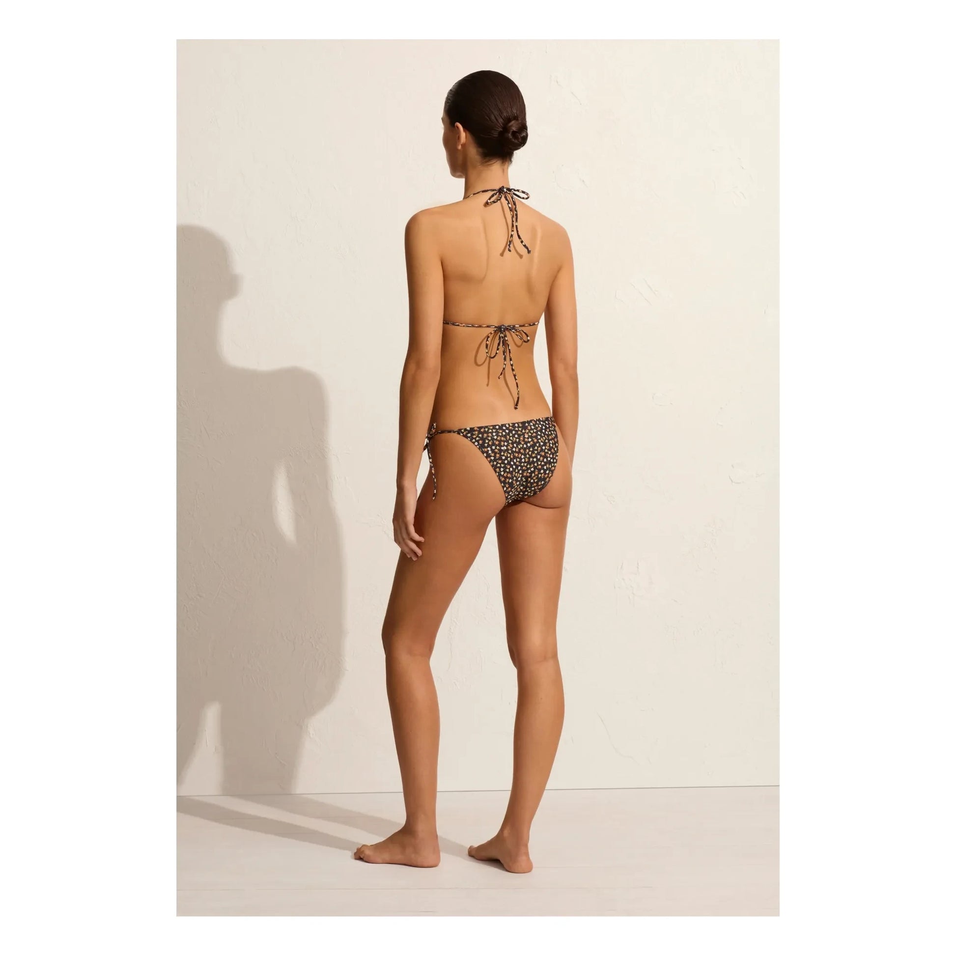 Matteau - String Triangle Bikini Top | Orange