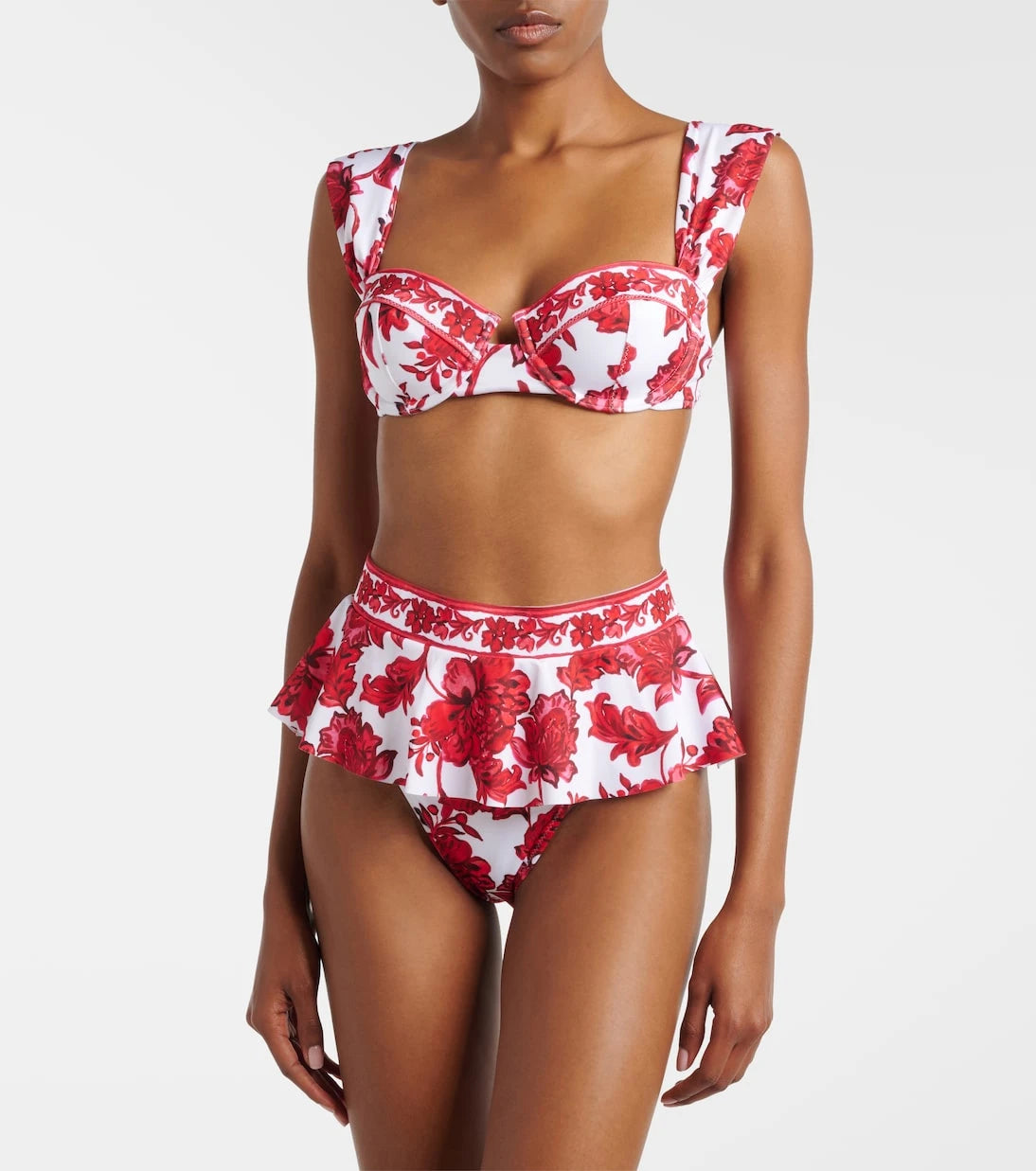 Alexandra Miro - Zella floral bikini top