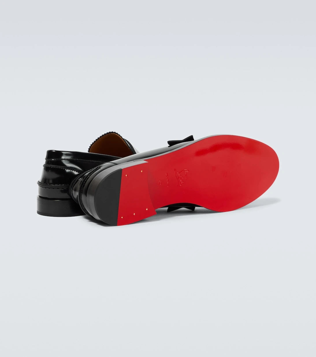 Christian Louboutin - Penny leather loafers