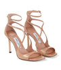 Pink Azia 95 Patent Leather Sandals