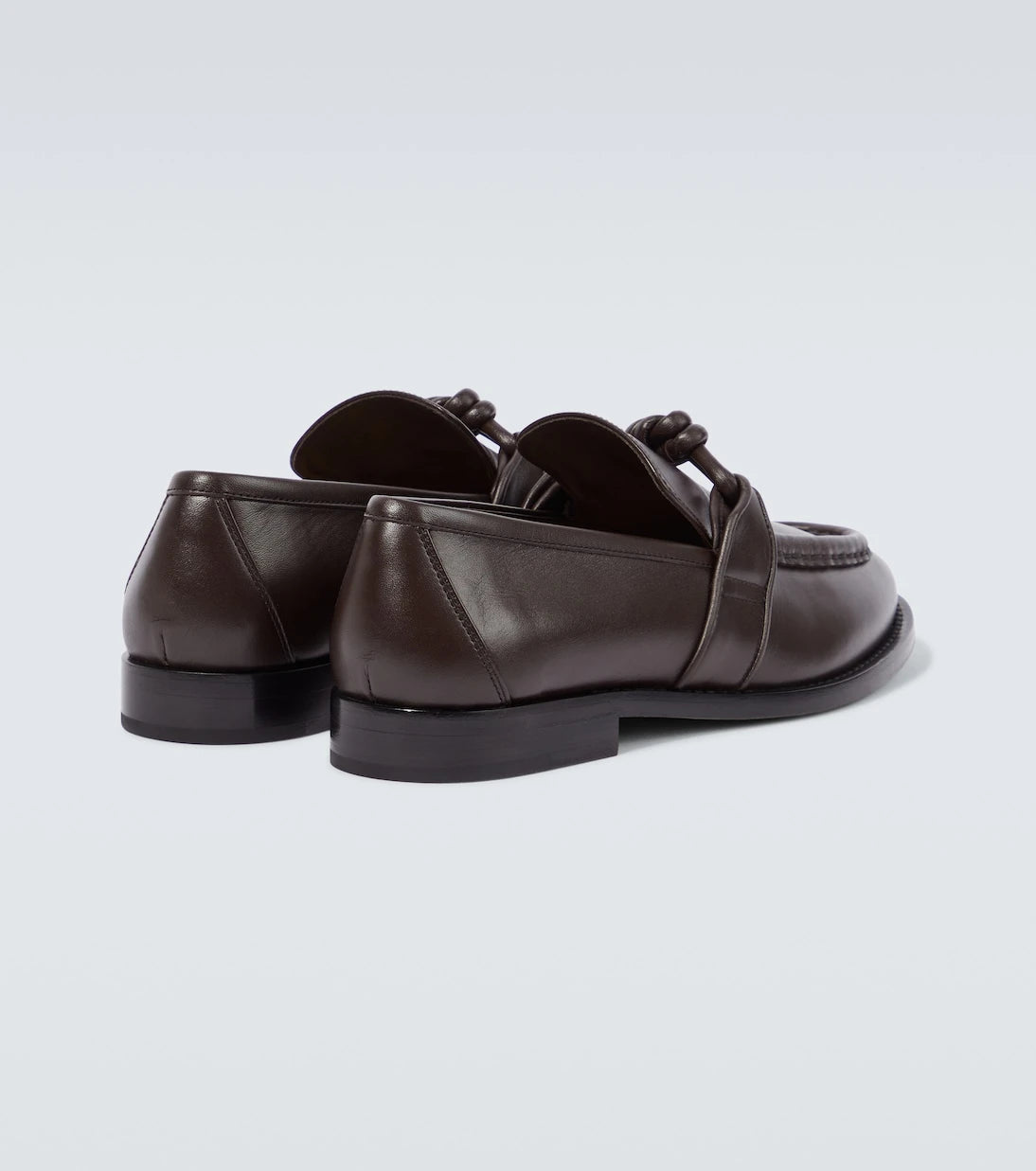 Bottega Veneta - Astaire leather loafers