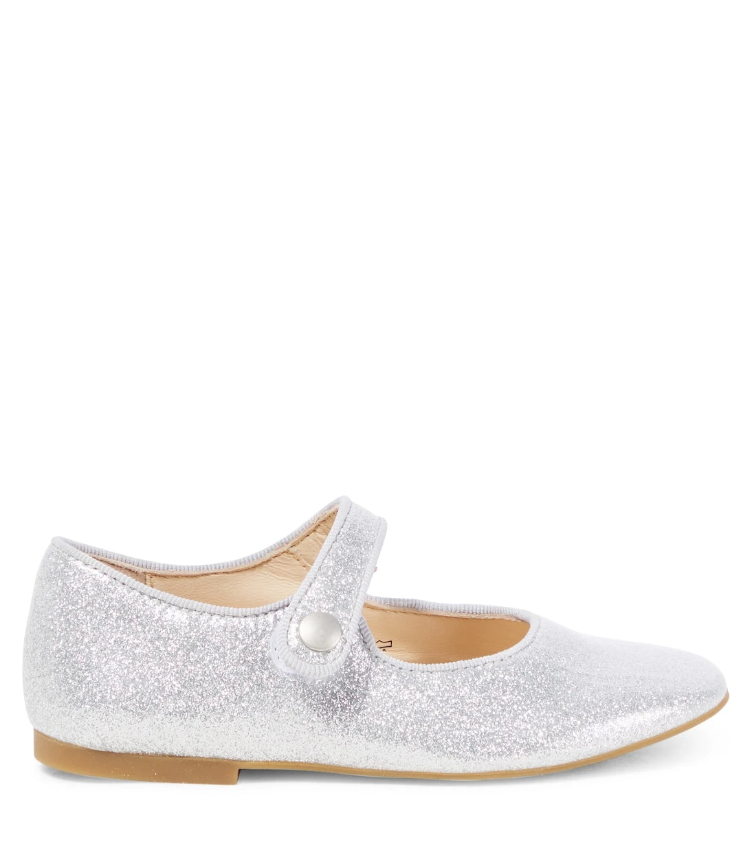 Pom d'Api - Daisy Baby metallic leather slides