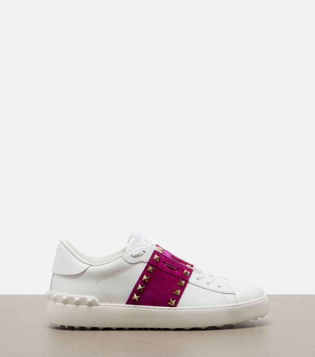 Valentino Garavani - Rockstud Untitled leather sneakers