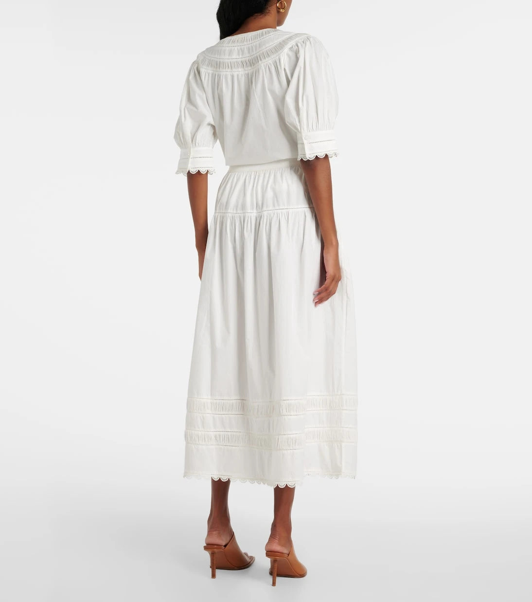 Ulla Johnson - Harlow cotton poplin maxi skirt