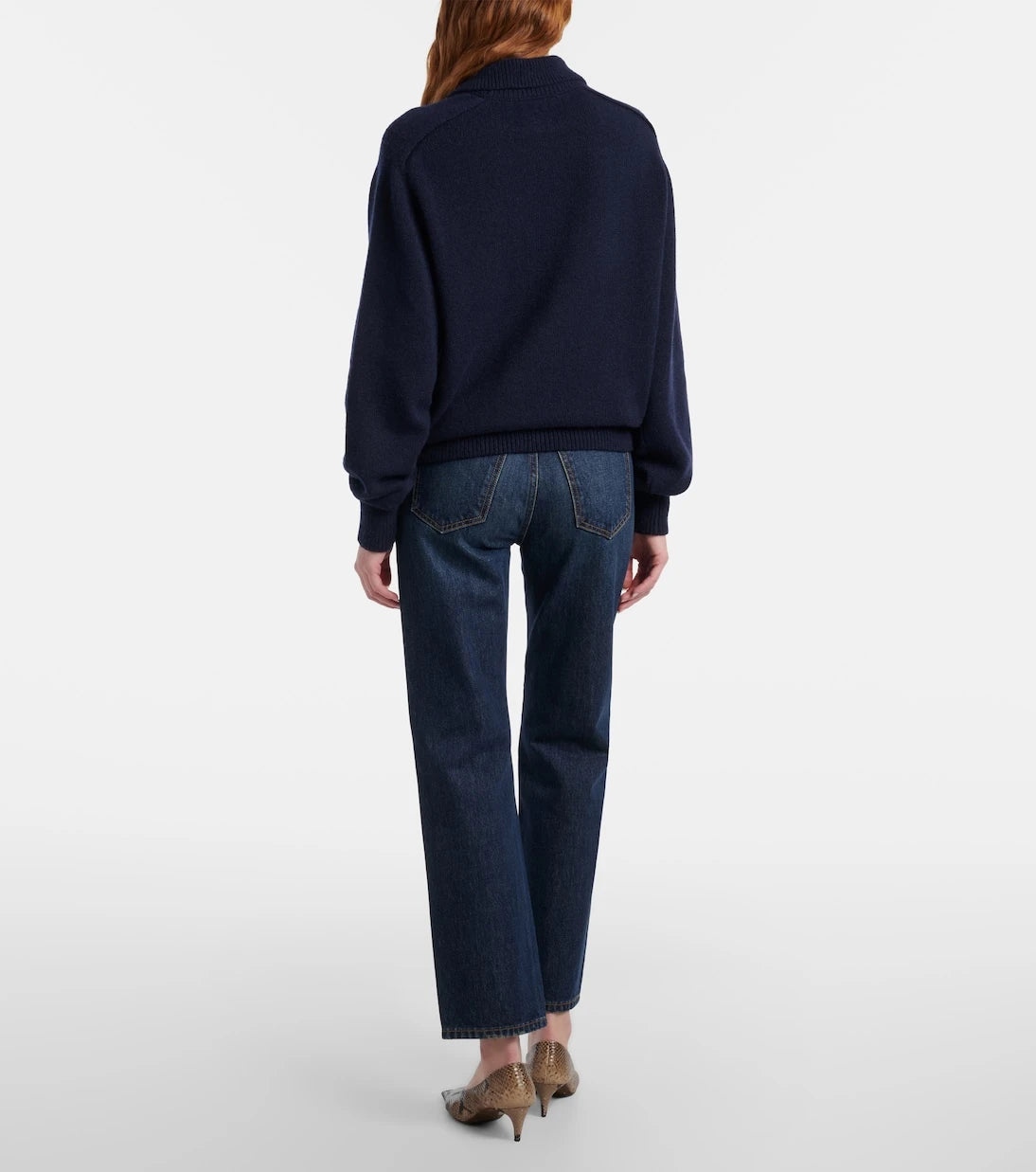 Khaite - Abigail high-rise straight jeans
