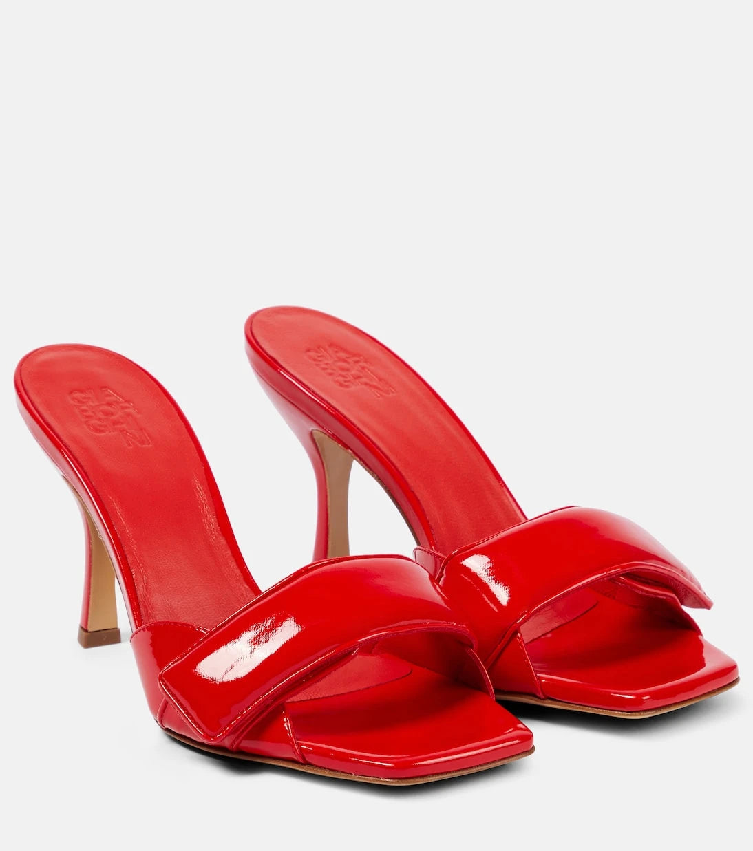 Gia Borghini - Alodie patent leather mules