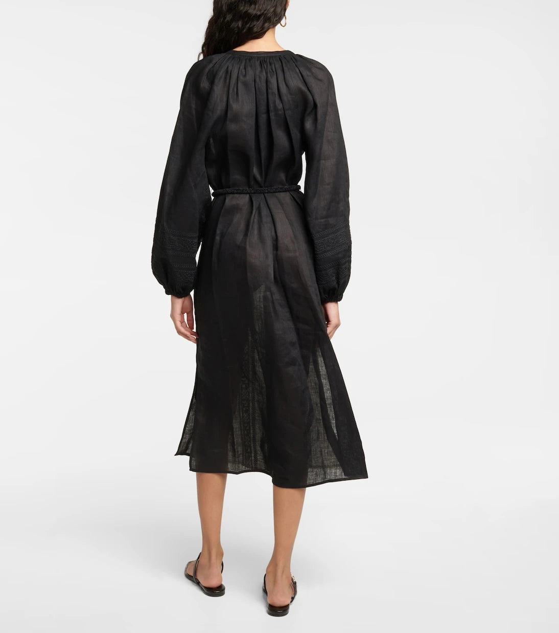 Tory Burch - Embroidered linen kaftan