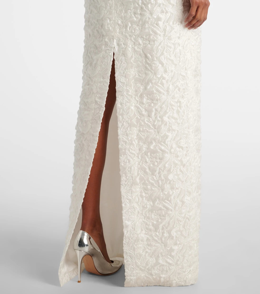 Markarian - Robin floral jacquard gown