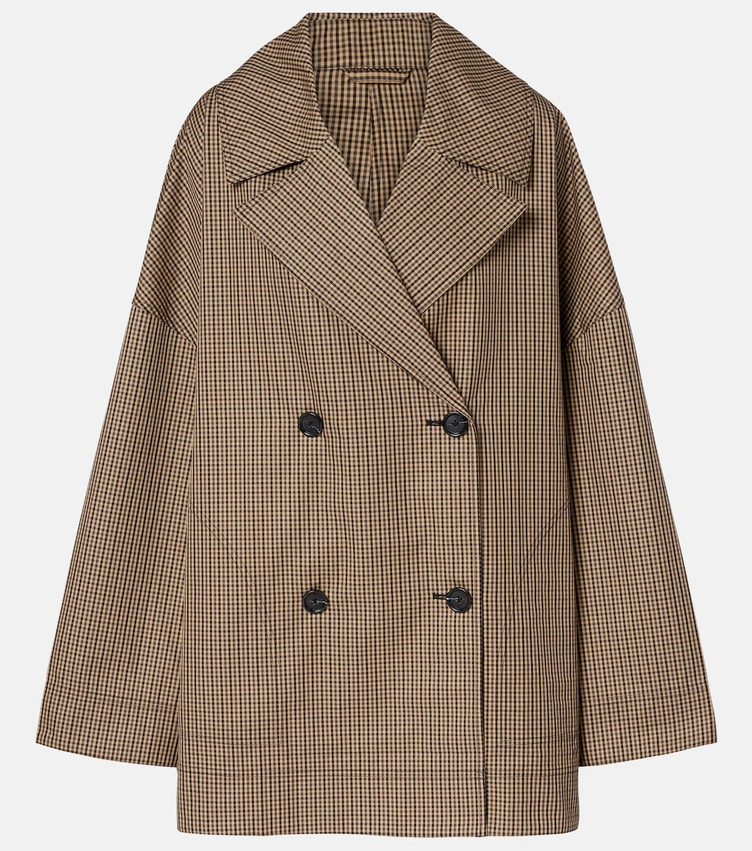 Toteme - Checked cotton blazer