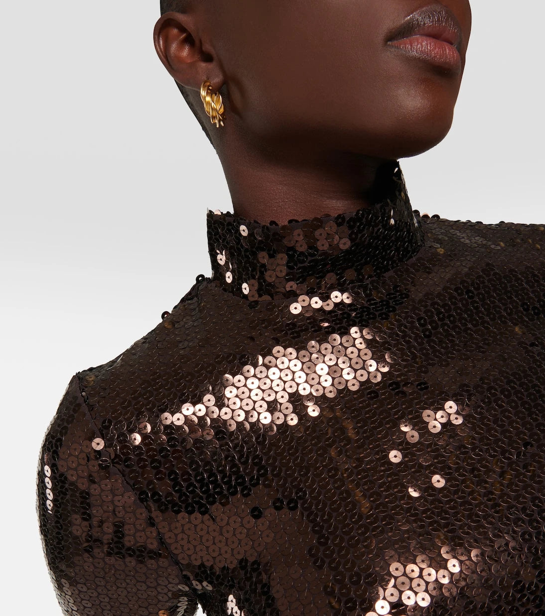 Taller Marmo - Cherilyn sequined crop top