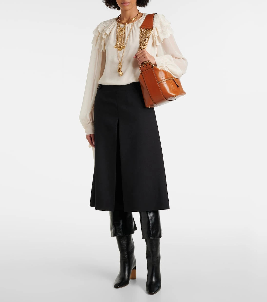 Chloé - Camera Chain leather shoulder bag