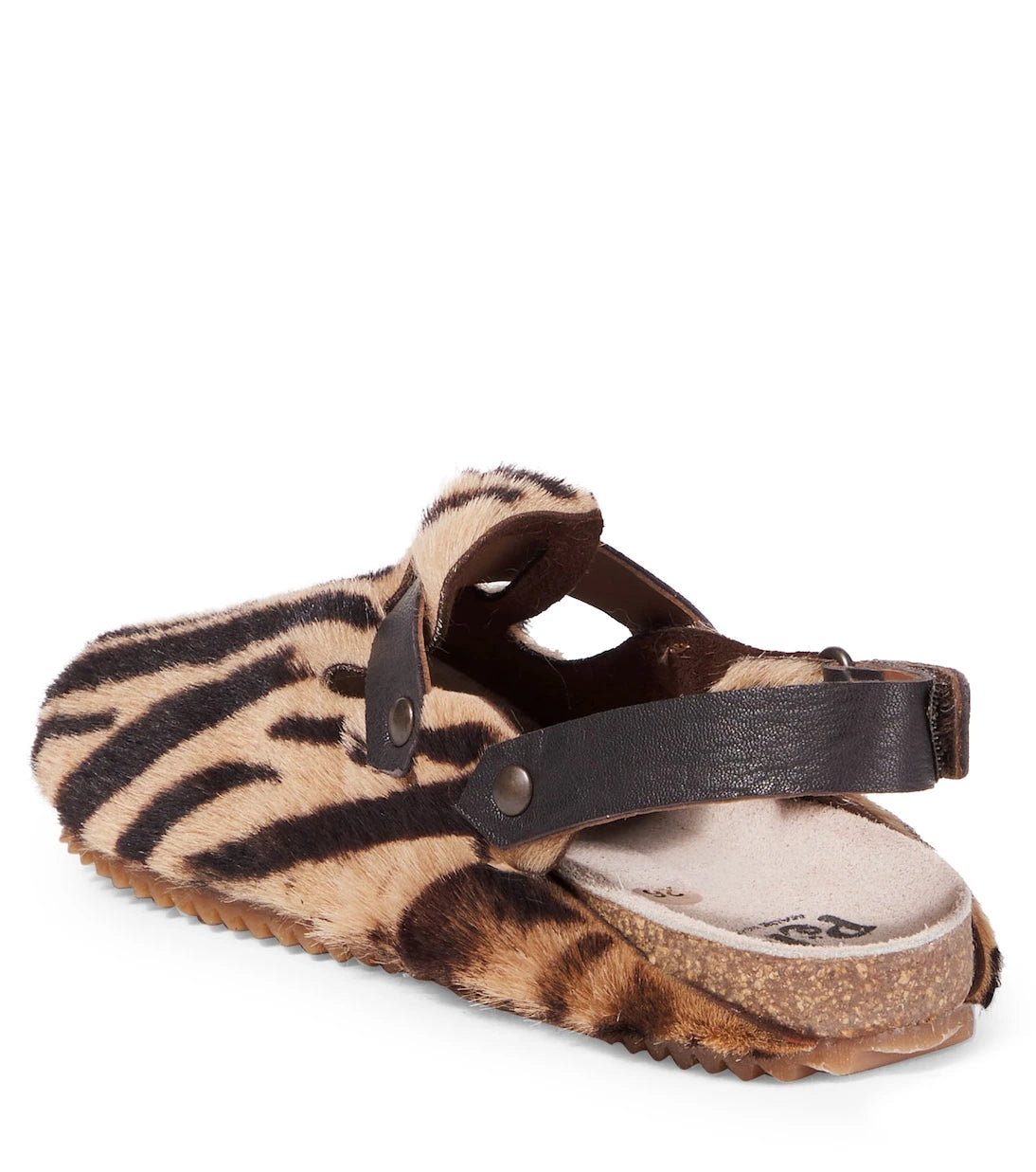 PèPè - Printed calf hair slingback flats