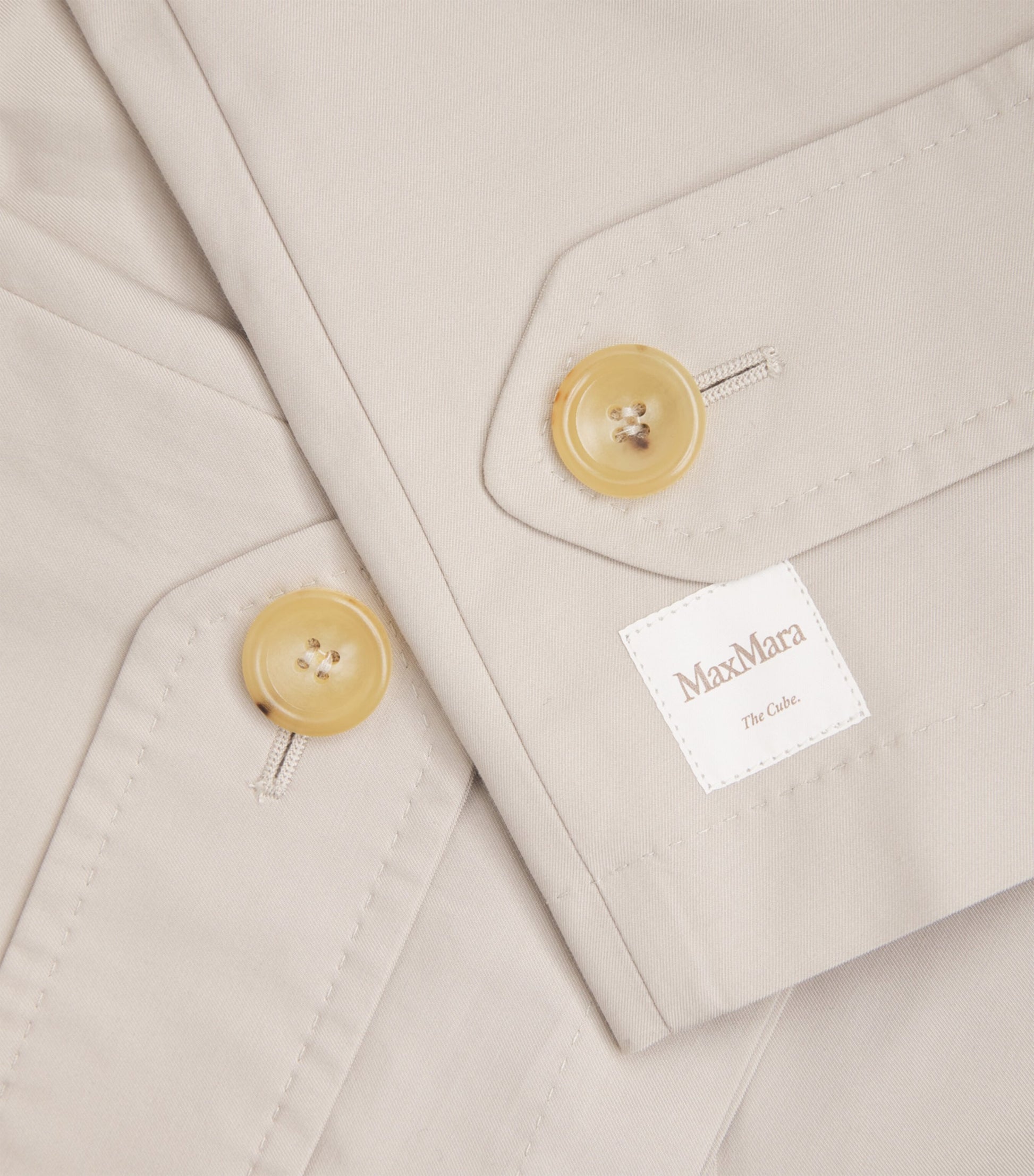 Belted Trench Coat ECRU