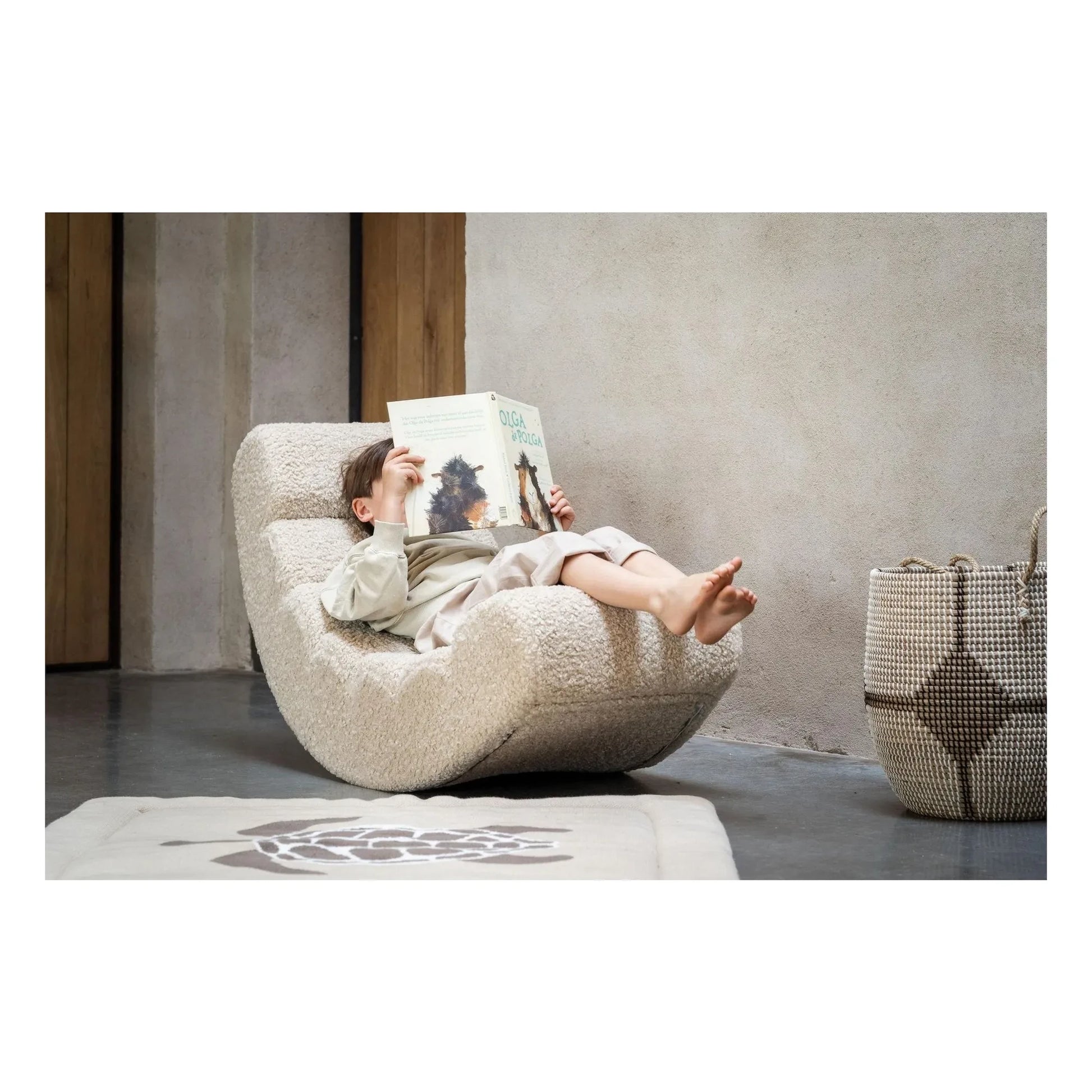 Quax - Banana children's armchair | Beige