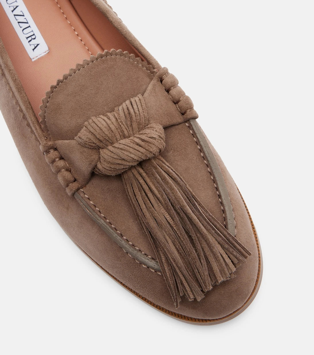 Aquazzura - Freddie suede loafers