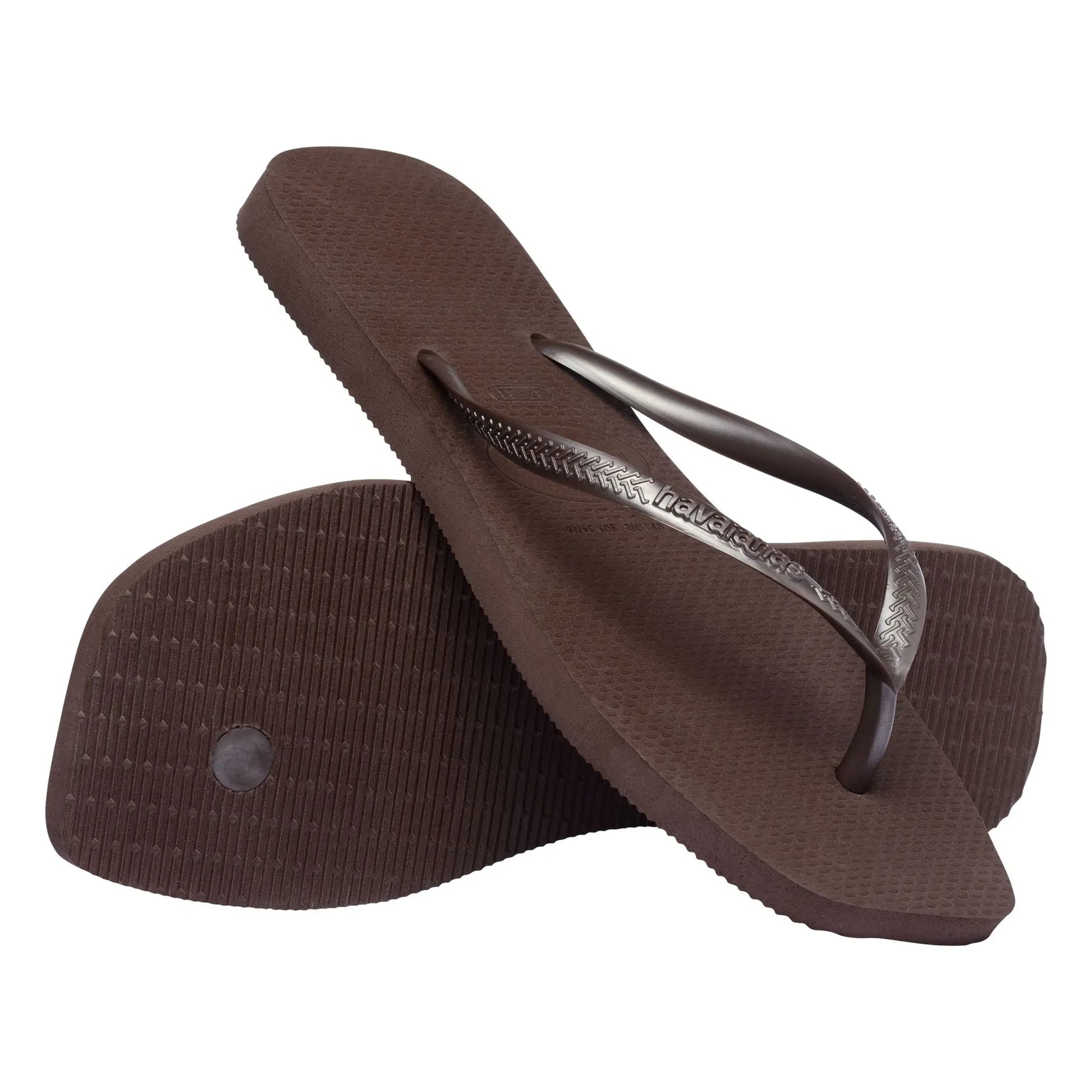 Havaianas - Slim Square flip-flops | Chocolate