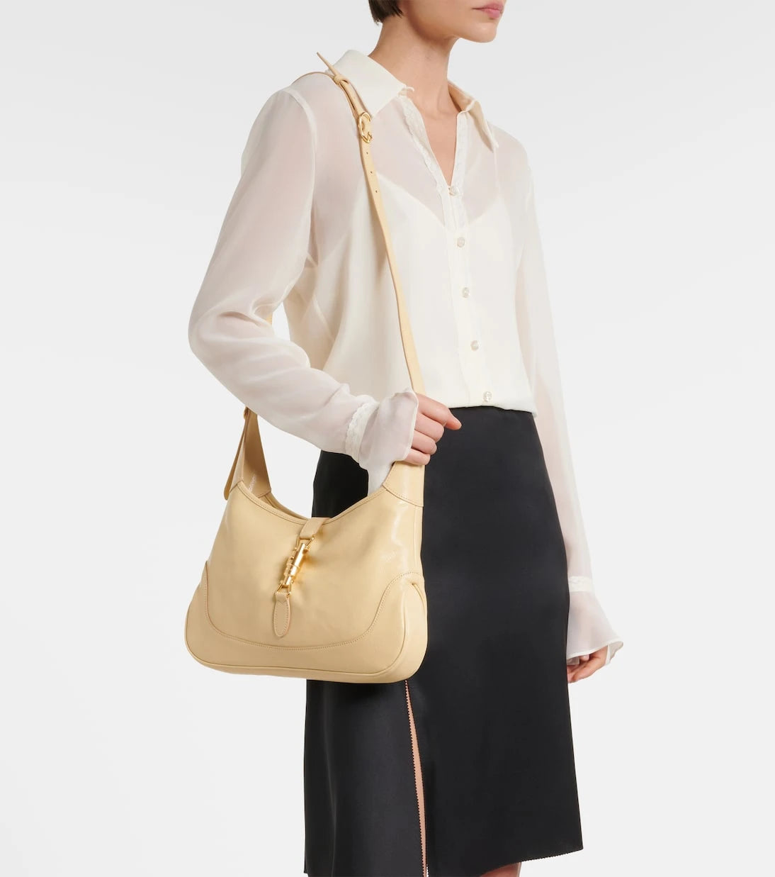 Gucci - Gucci Jackie Medium leather shoulder bag