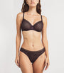 Brown Lace Comète Bikini Briefs