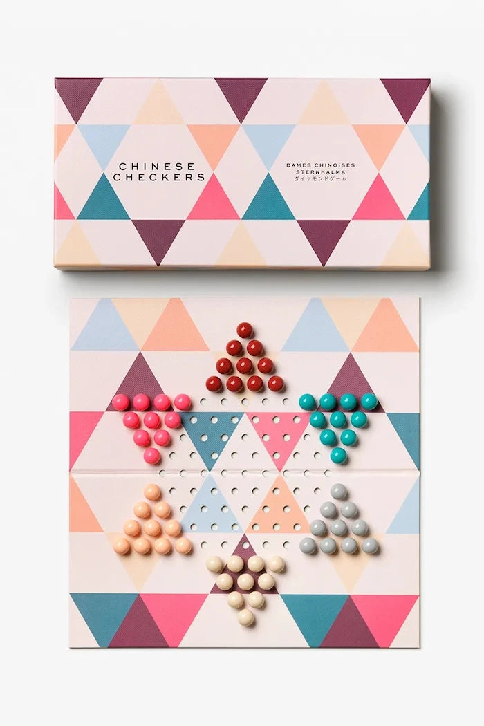 Printworks Chinese Checkers Dama Oyunu 17,5 x 4 x 35 cm