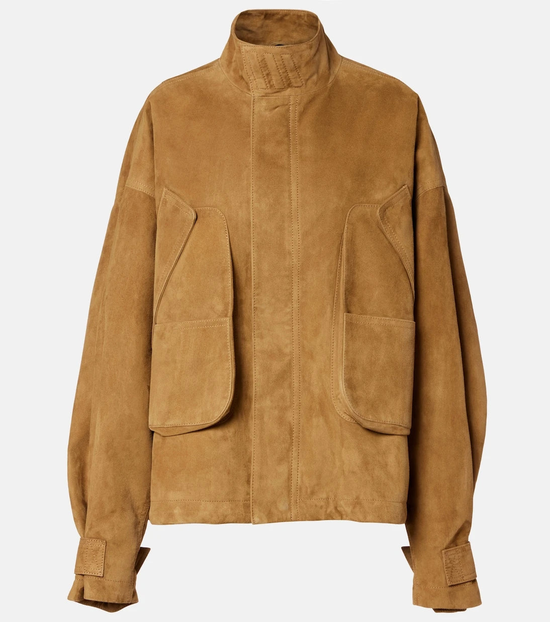The Attico - Suede bomber jacket
