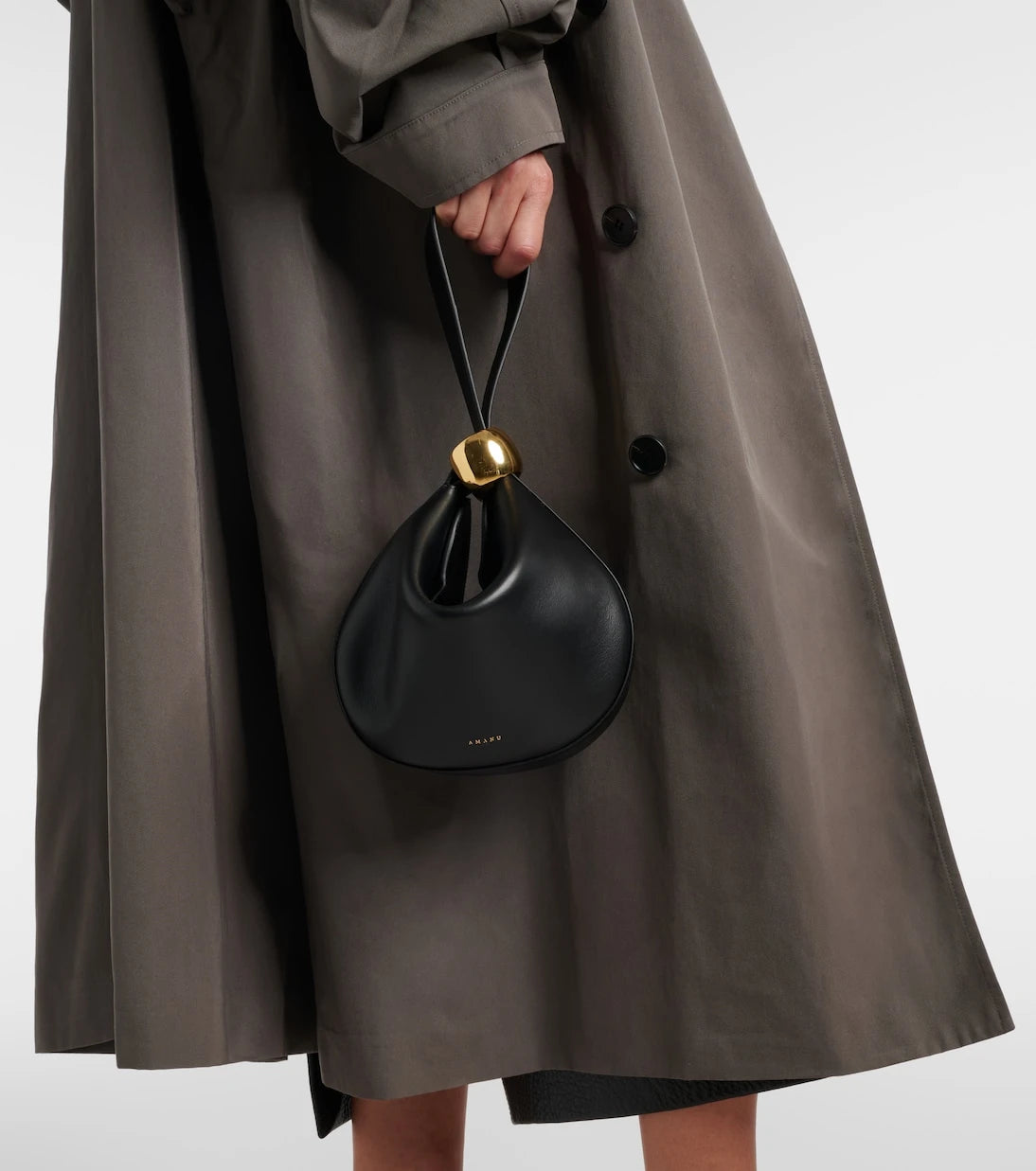 Amanu - Zambia leather clutch