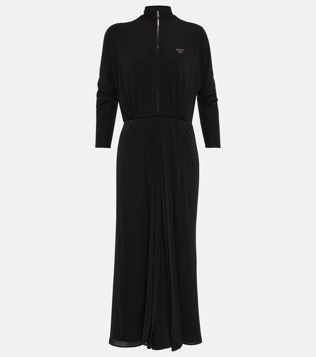 Prada - Mockneck midi dress