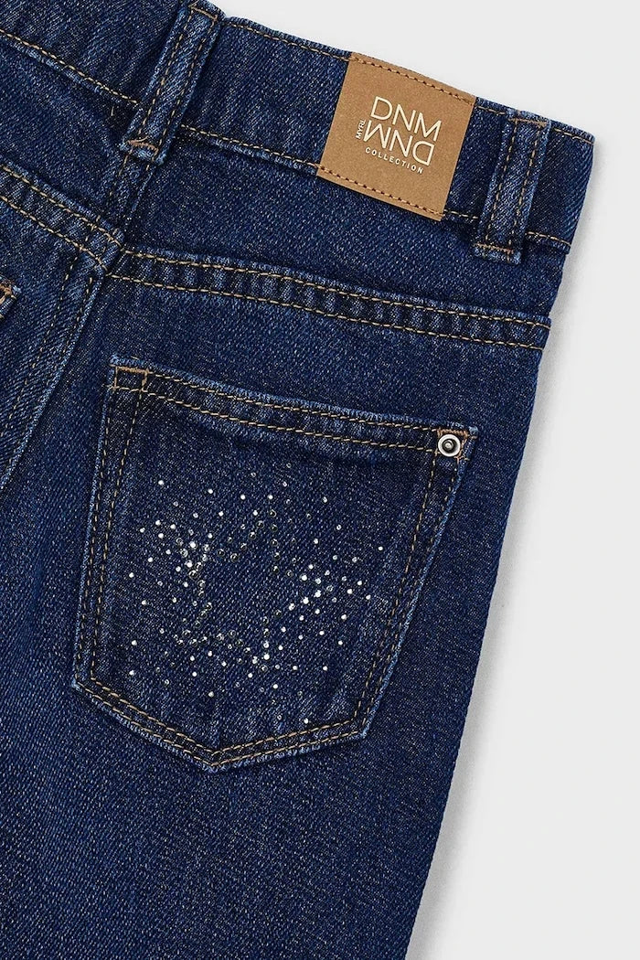 Çocuklar için wide leg kot pantolon