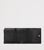 Leather Quilted Wallet BLACK