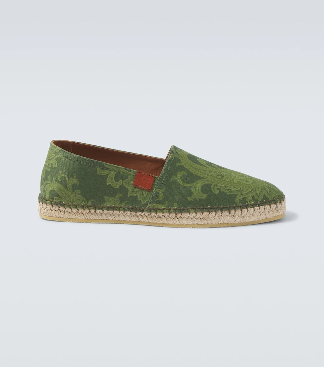 Etro - Paisley gabardine espadrilles