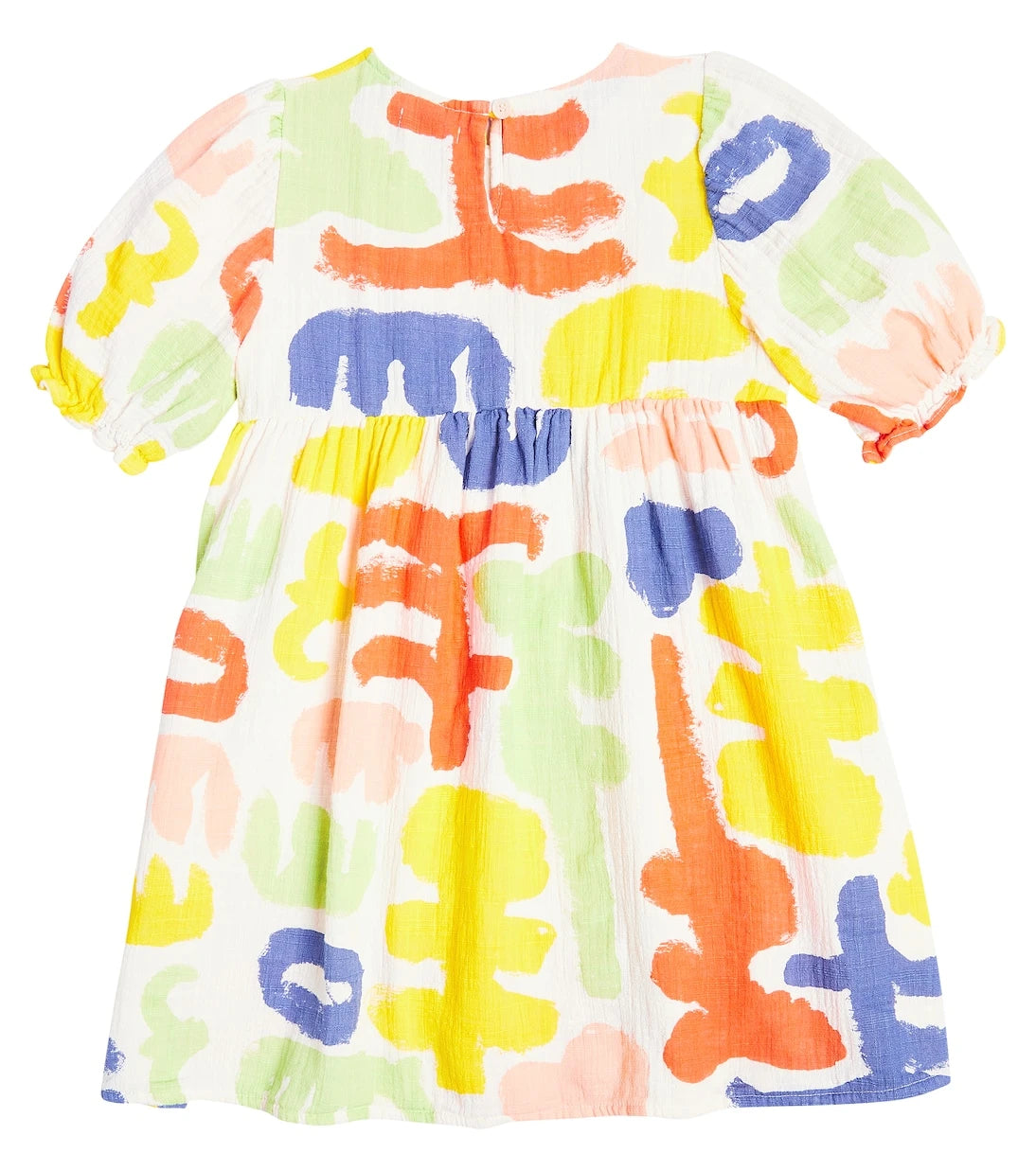 Bobo Choses - Carnival puff-sleeve cotton dress