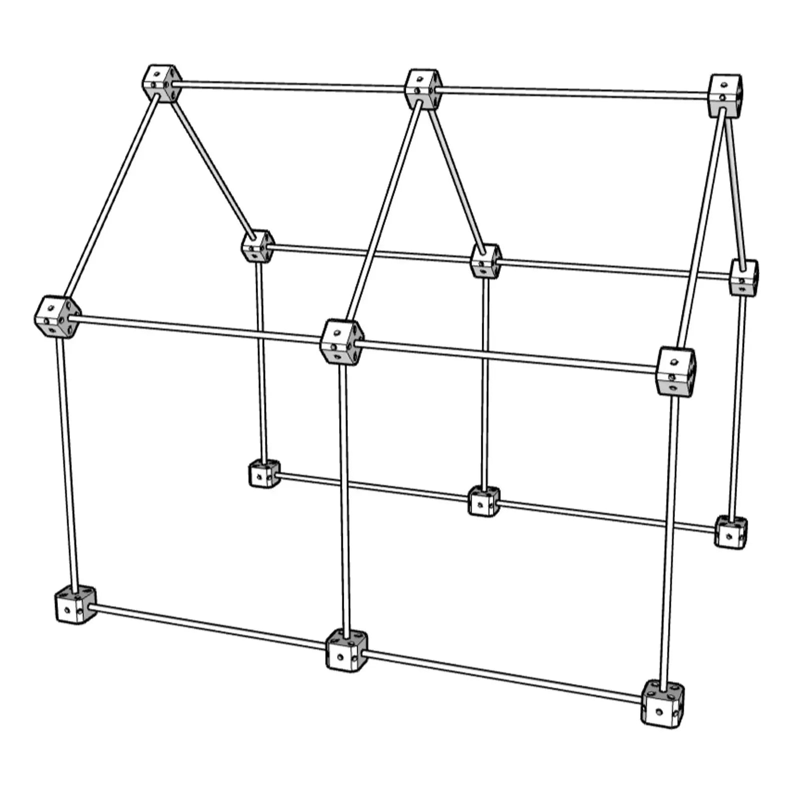 Sarbakane - Cabane à construire - Pack Libellule - 43 pieces