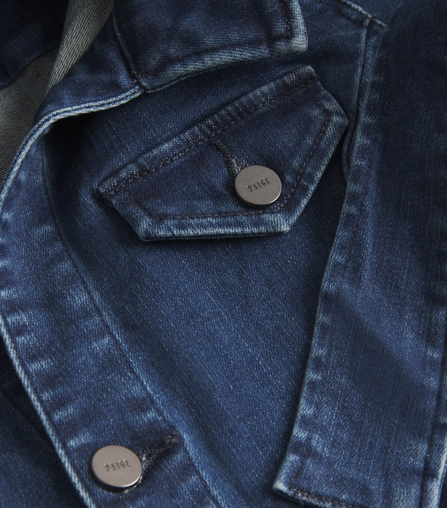 Pink Denim Anessa Utility Jumpsuit