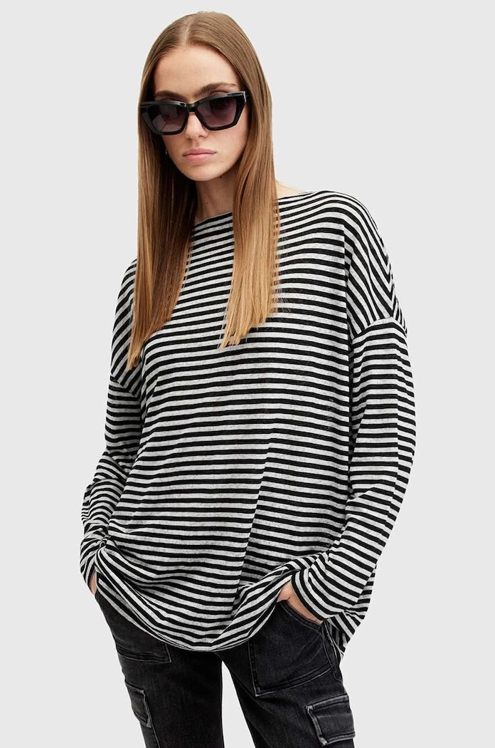 Блуза AllSaints RITA STRIPE TEE