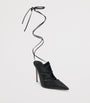 McQueen Leather Ghillie Pumps 105