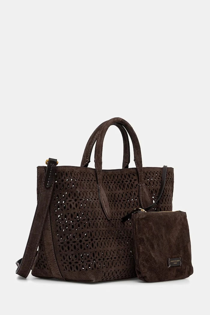Gianni Chiarini kadın süet çanta MASHUP