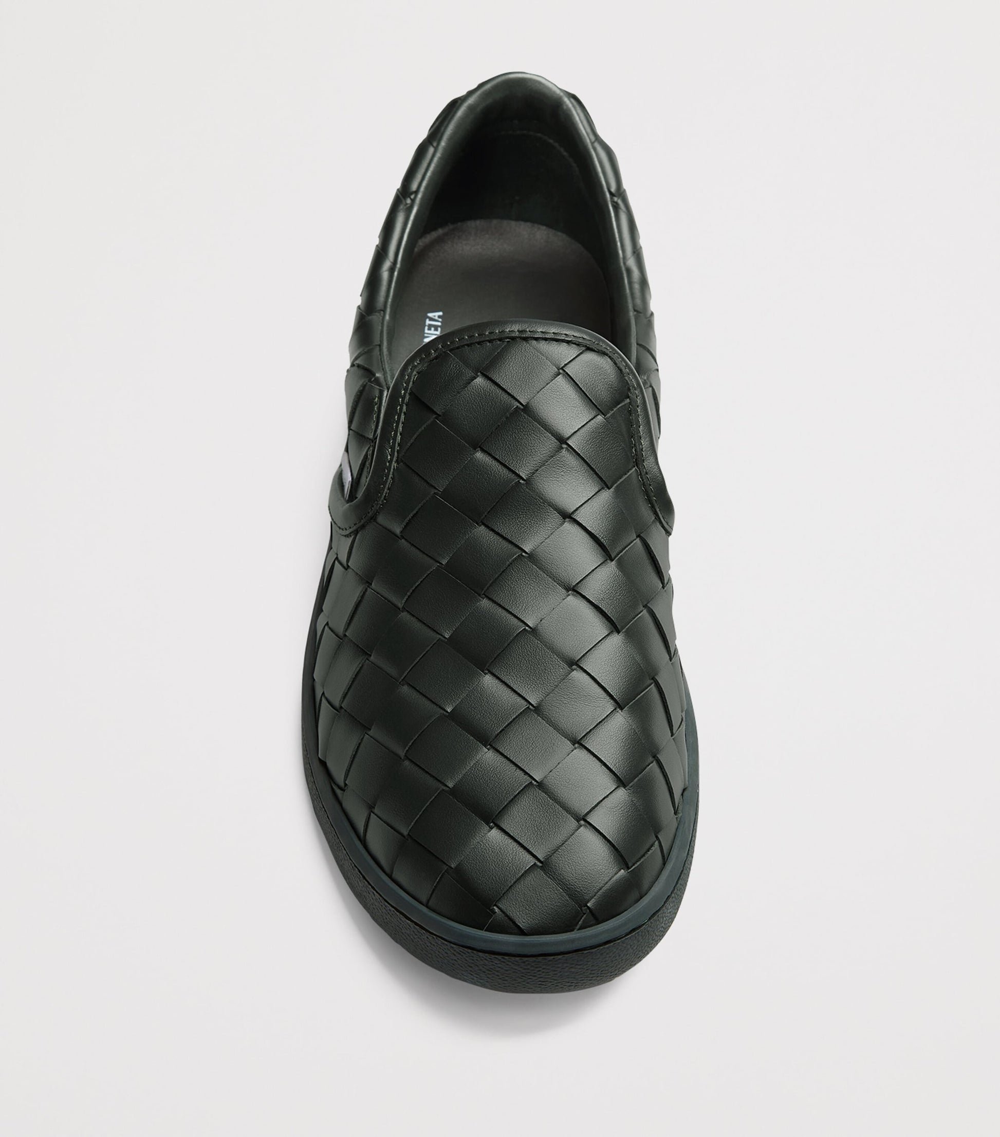 Leather Intrecciato Loafers