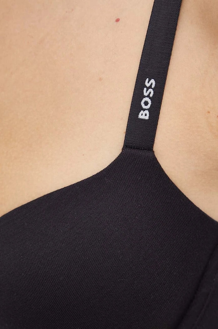 BOSS сутиен с вискоза UNDERWIRE BRA CI