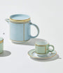 Porcelain Colonna Diva Verde Coffee Saucer (12.5cm)