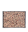 SAVED NY Cashmere Gomez Leopard Throw (180cm x 130cm)