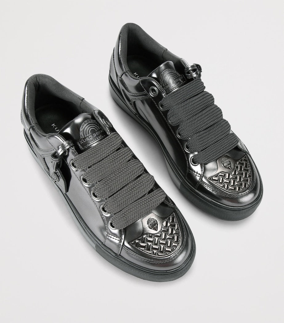 Metallic Leather Southbank Tag Sneakers