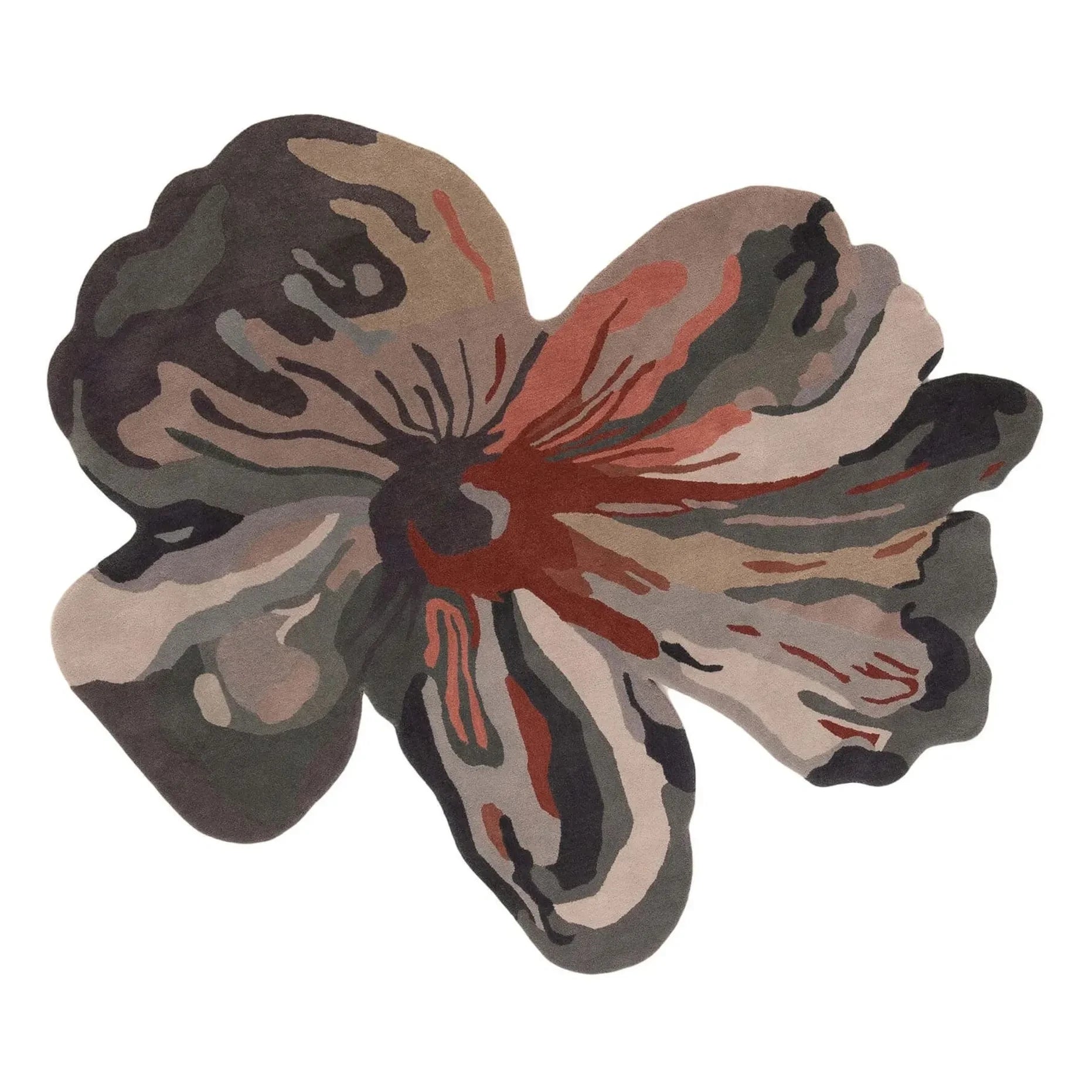 Nanimarquina - Carpet Flora Bloom 4 | Grey