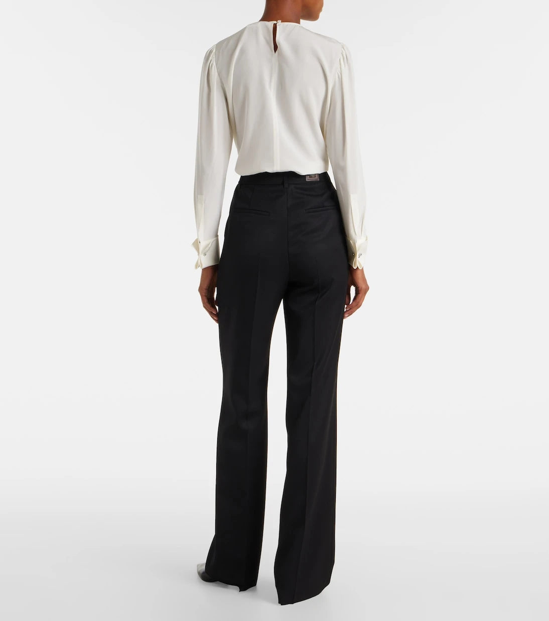 ماكس مارا - بنطال كان للمستقيم من صوف الفيرجن