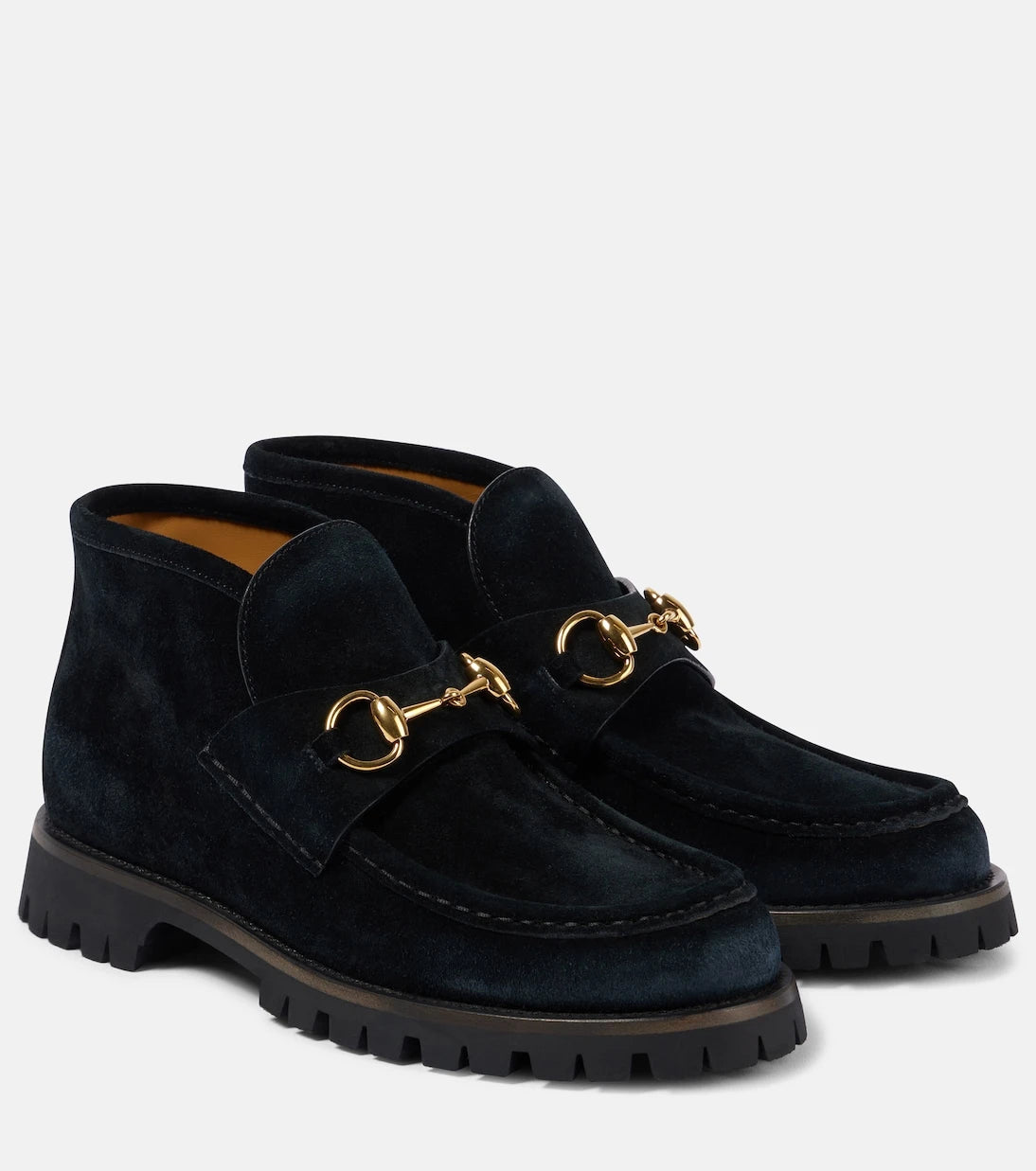 Gucci - Horsebit süet bilekte bot