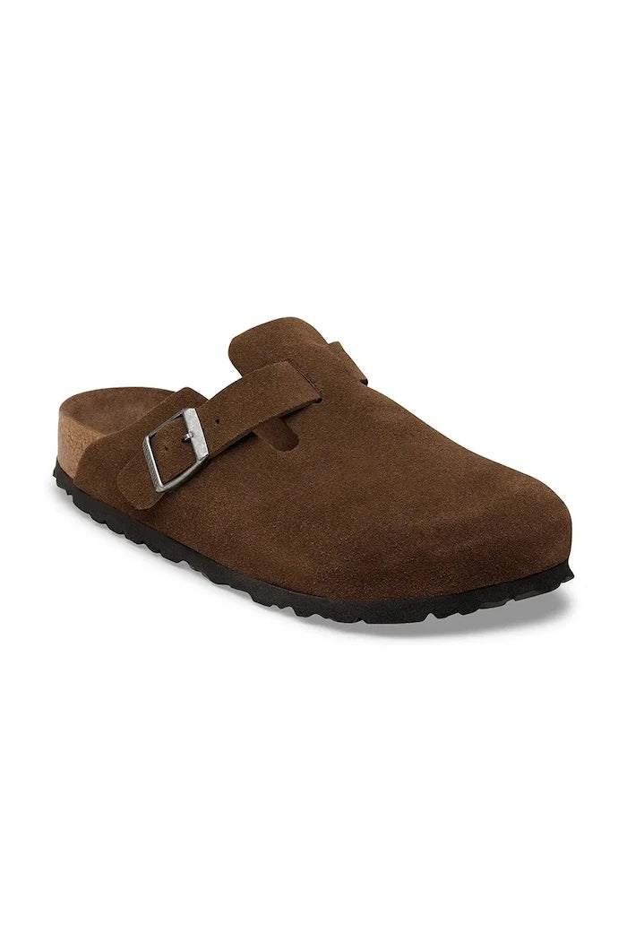 Birkenstock Boston SFB LEVE Kadın Süet Terlik